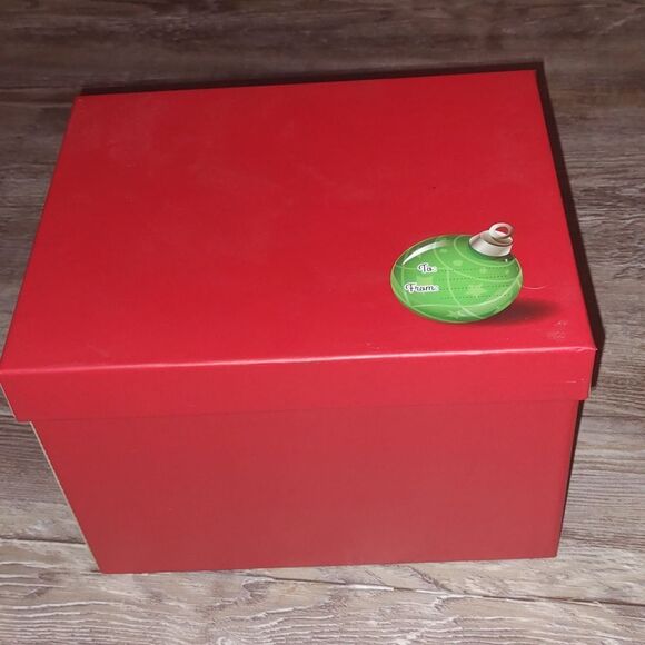 QVC Home Reflections Ceramic SNOWMAN Luminary with Flameless Candle in Gift Box  - Picture 8 of 14